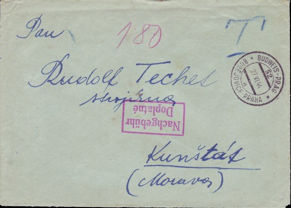 Bi-lingual German Czech Military TPO 52