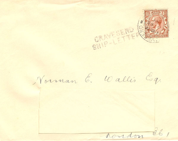 Gravesend ship letter