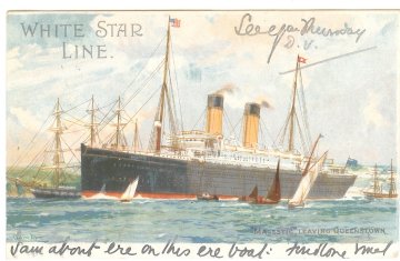 PPC White Star Line ship Majestic
