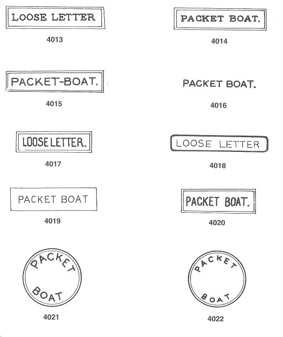 Images of New Zealand marine PO cancels