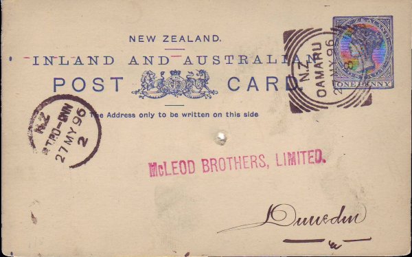 PC from Omaru to Dunedin on the New Zealand RTPO