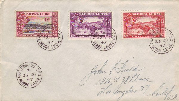 Freetown - BO TPO cancels on cover