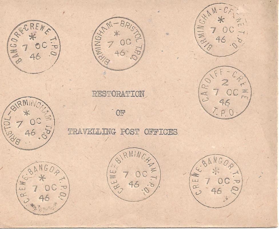 GB tpo strikes from date of official resumption after WWII